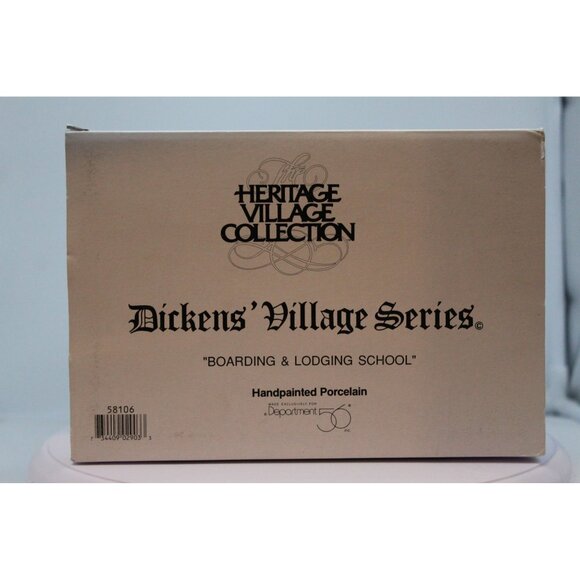 Dept 56 Dickens Village - Boarding & Lodging School - Picture 5 of 6